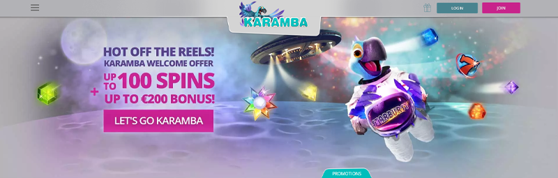 Karamba Casino Freispiele ohne Einzahlung