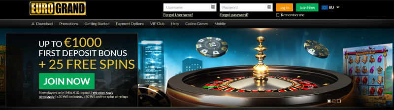 Eurogrand Casino Löschen